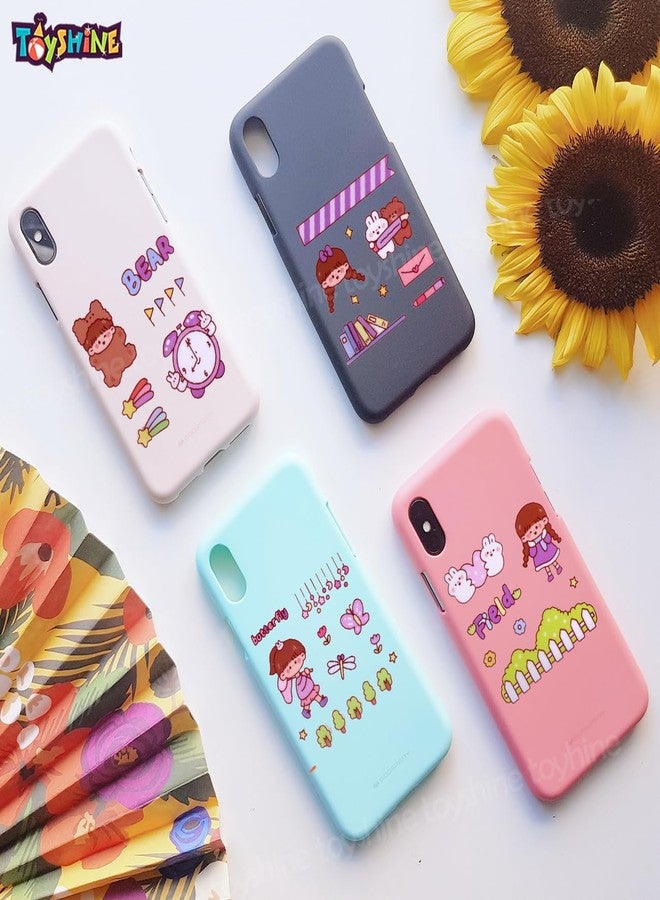 توي شاين ملصقات توي شاين شفافة ذاتية اللصق مقاومة للماء، 2000 قطعة، بتصميم كاواي واشي، مثالية لزجاجات المياه، أجهزة الكمبيوتر المحمولة، سجلات القصاصات، وتدوين اليوميات. 200 ورقة ملصقات في علبة هدايا - مقاس 36 × 15 سم - Image 4